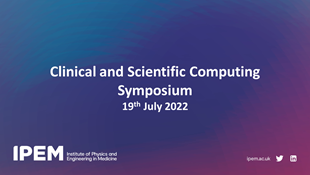 Clinical and Scientific Computing Symposium- The Role of CSC in Healthcare