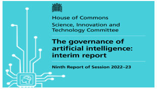 Governance of artificial intelligence interim report published