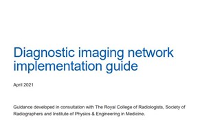 Transforming imaging services in England