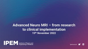 Advanced Neuro MRI - From Research to Clinical Implementation