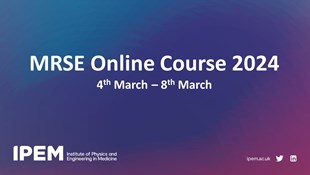 MRSE Online Course 2024