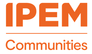 IPEM Communities Logo Stacked Orange