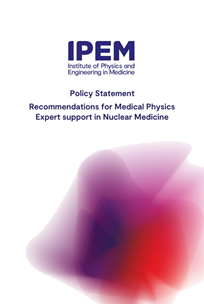 Cover of Recommendations for Medical Physics Expert support in Nuclear Medicine