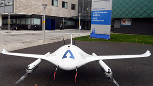 Using drones to deliver radiopharmaceuticals earns almost £10,000 in funding from IPEM