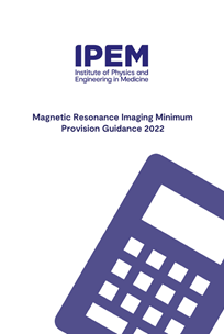 Cover of Magnetic Resonance Imaging Minimum Provision Guidance 2022
