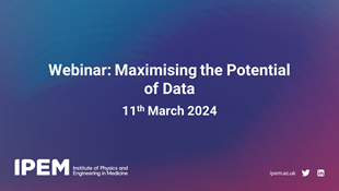 Maximising the Potential of Data