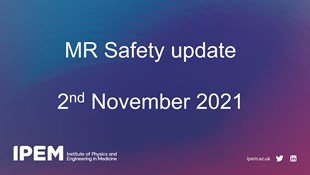 MR Safety Update 2021 Resources