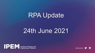 RPA Update 2021 resources